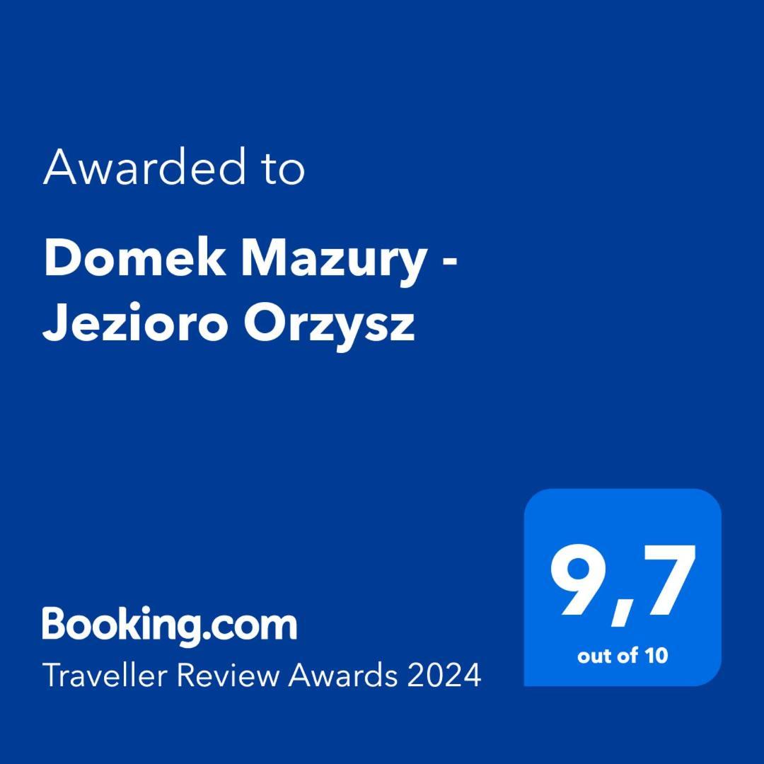 Domek Mazury - Jezioro Orzysz Bagian luar foto